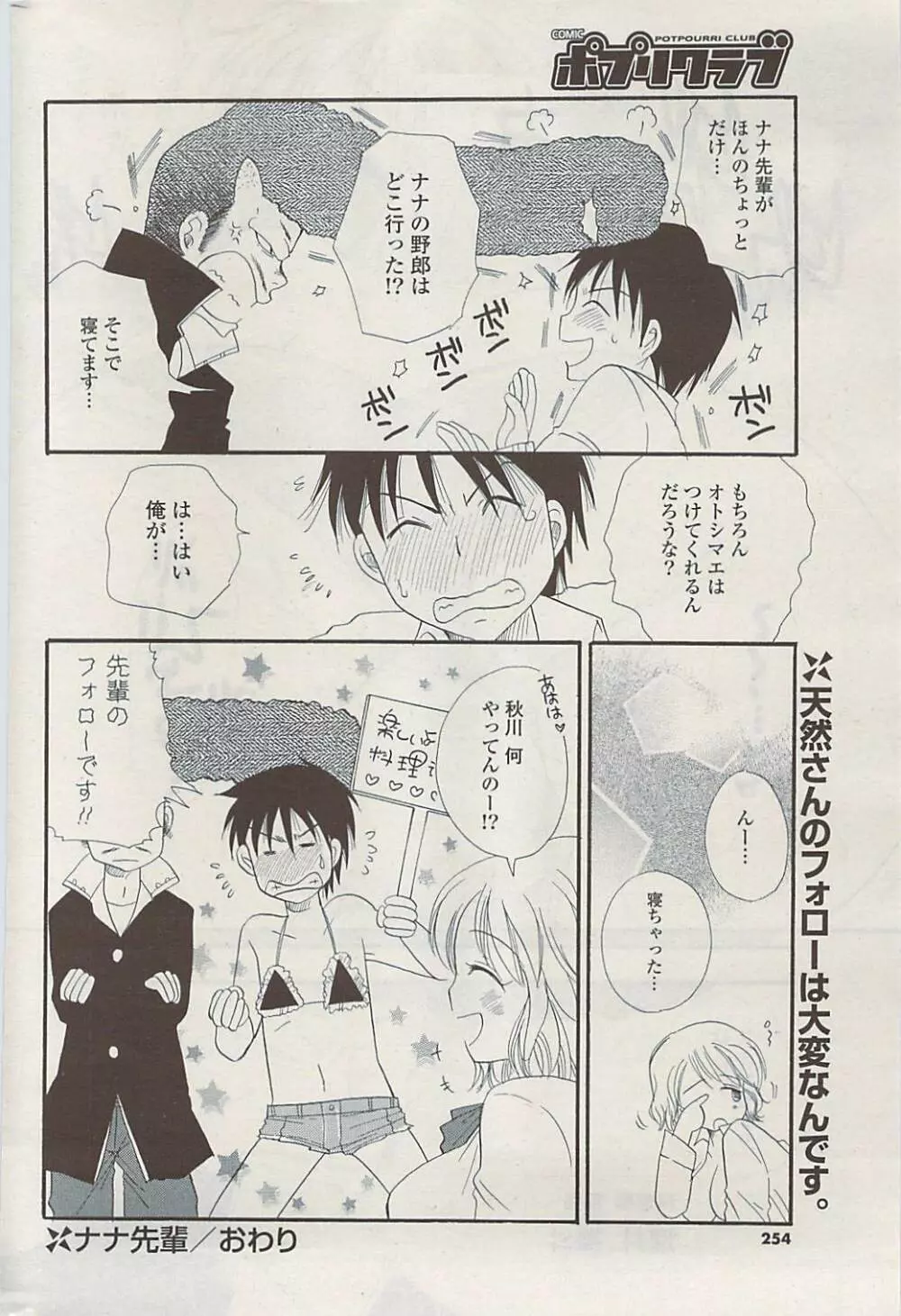 COMIC ポプリクラブ 2009年05月号 Page.254