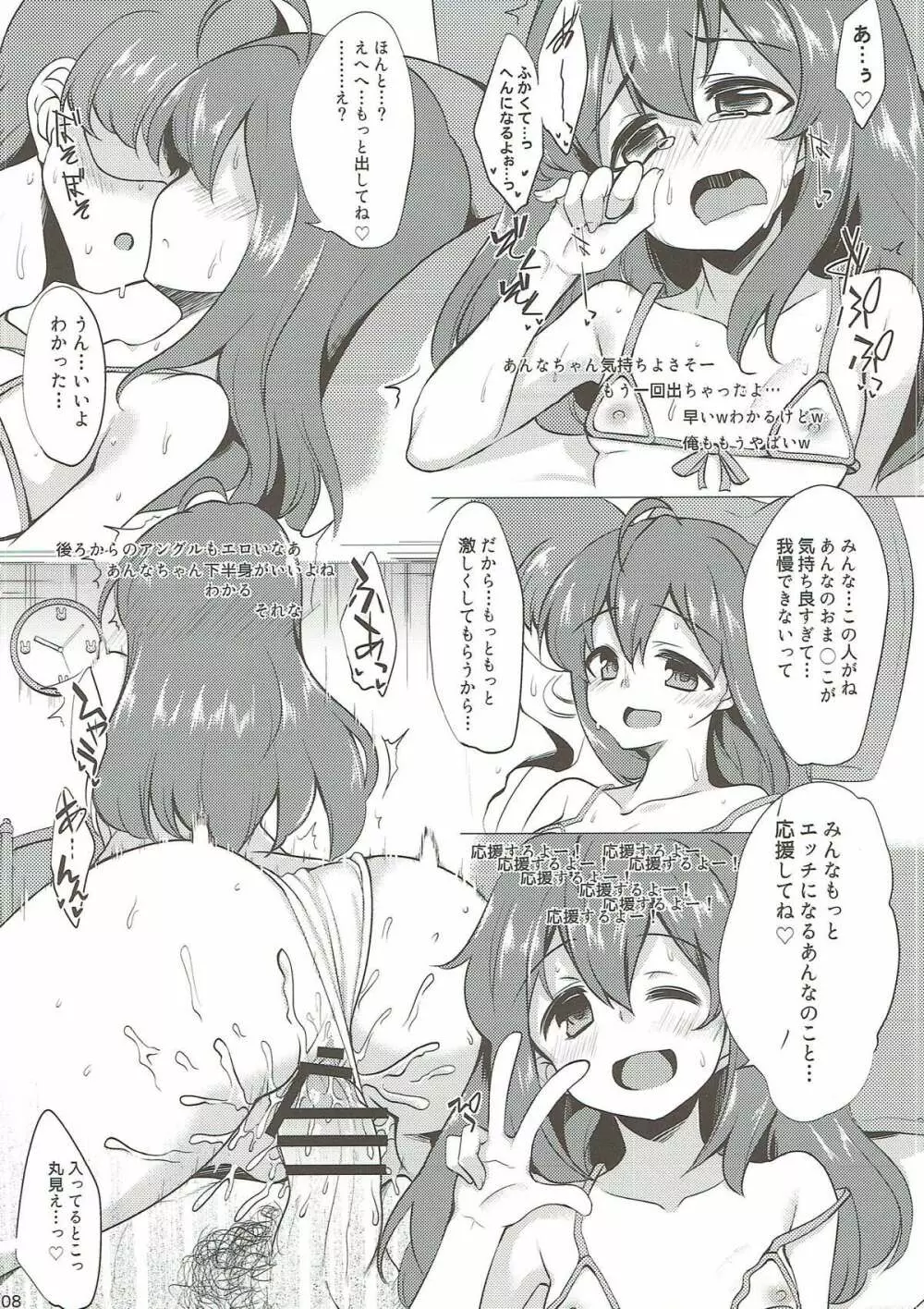 杏奈のはじめてのせっくす配信 Page.7