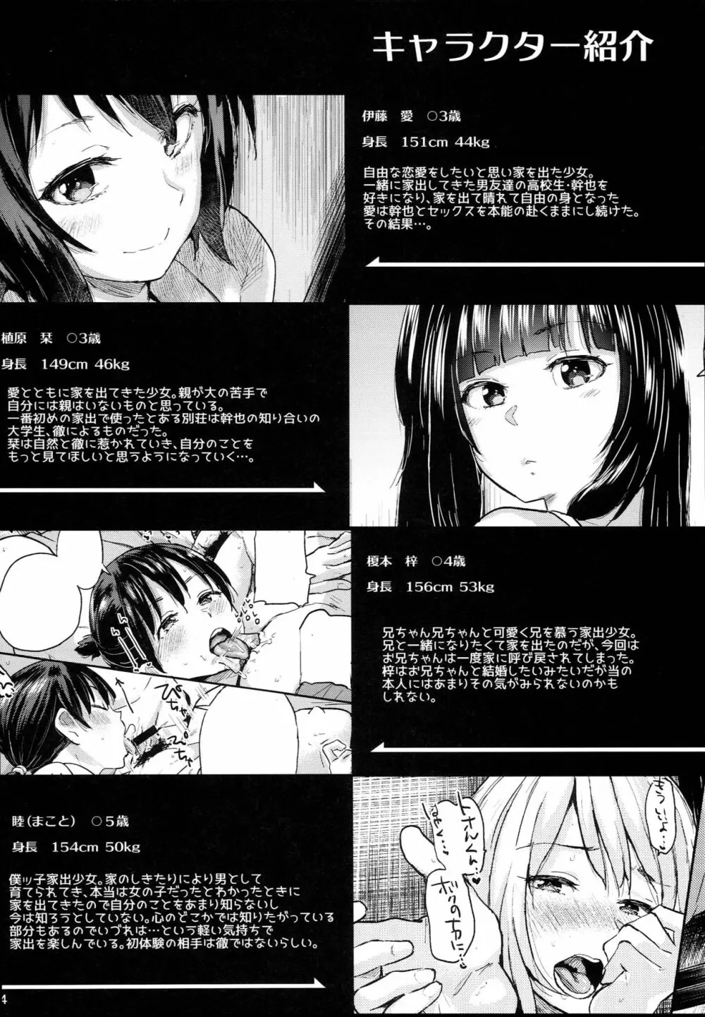 親にナイショの家出ックス6 デキちゃった編- Page.4