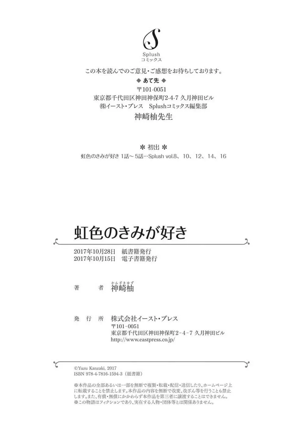 虹色のきみが好き【特典付き】 Page.195