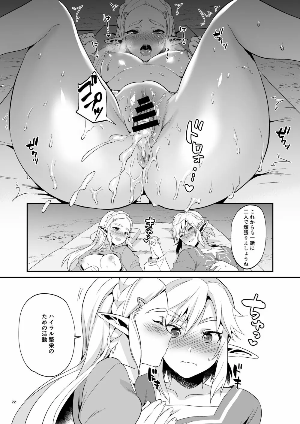 ハイラル繁栄のためのかつどう! Page.23