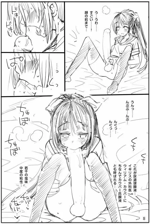 ふたなりちん娘 山南さん Page.9