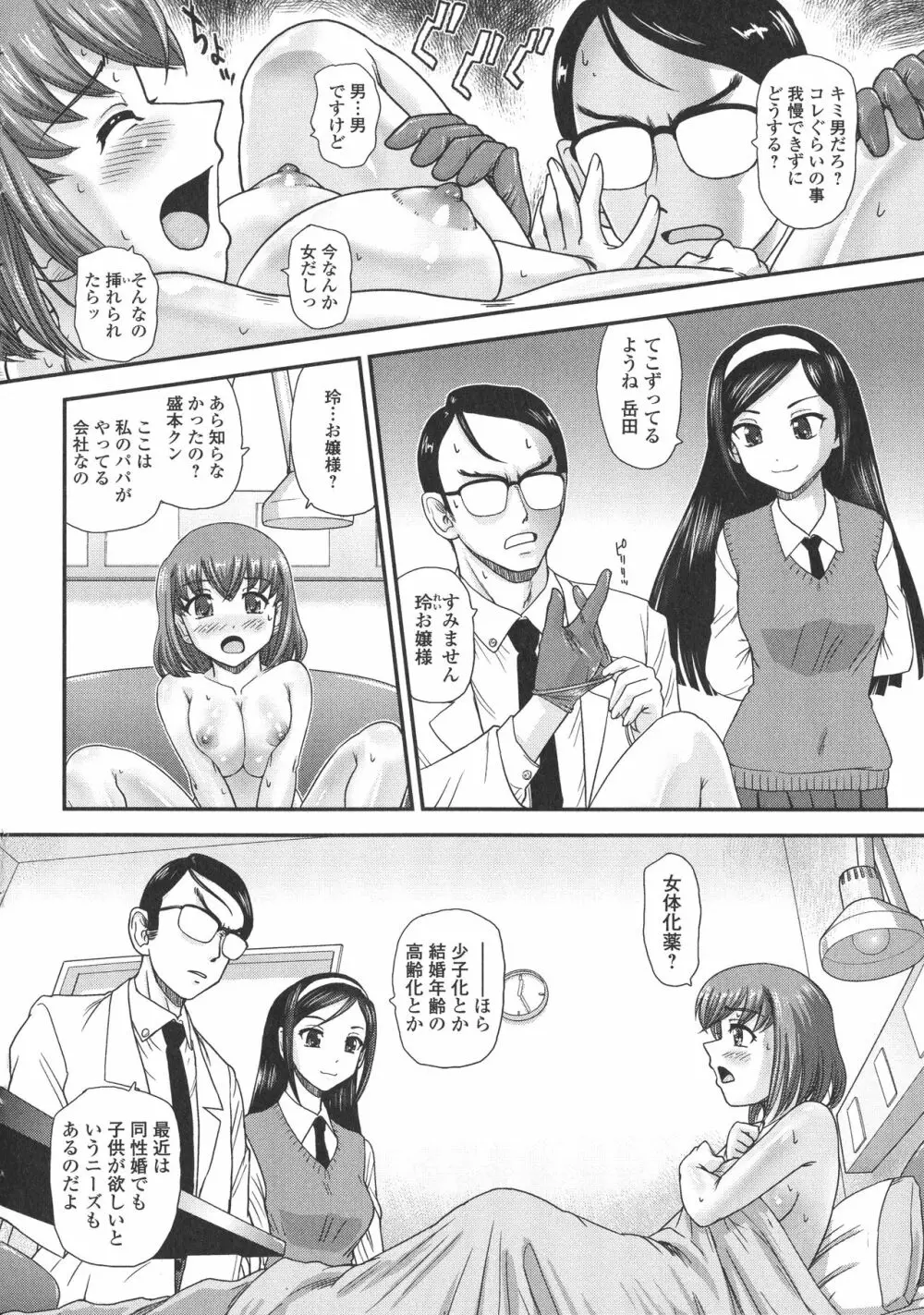 にょたいか凌辱検査 Page.88