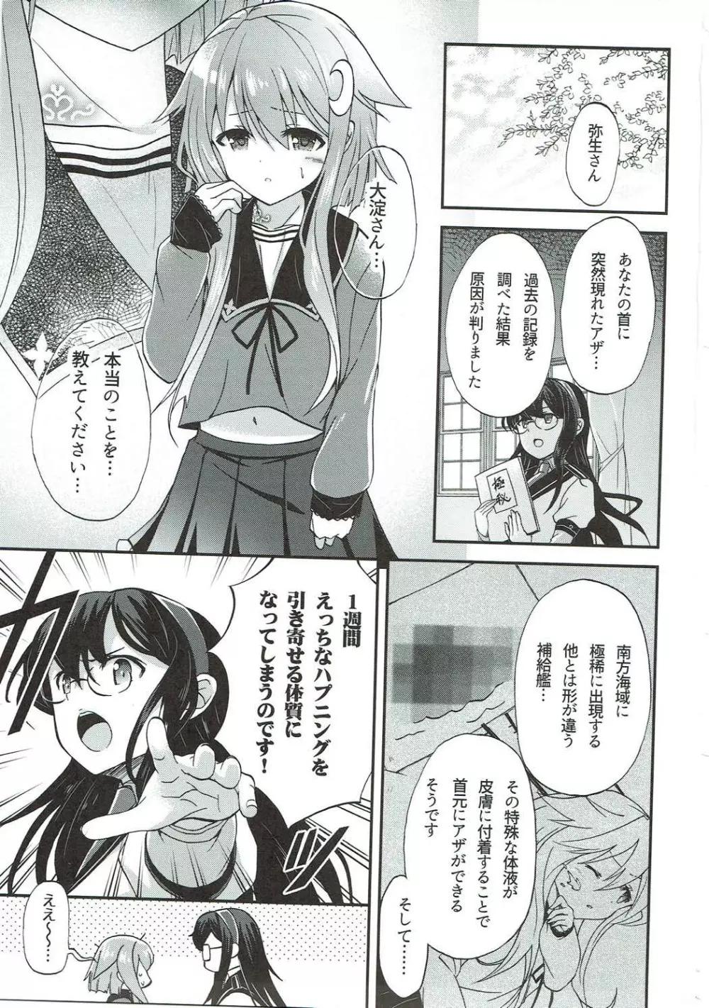 弥生えっちなハプニングには負けません! Page.2