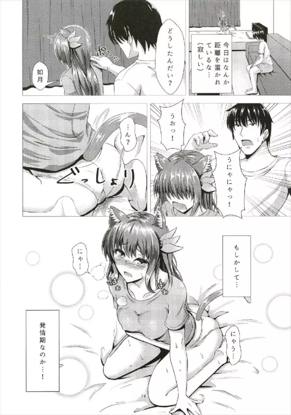 傾国の如月5 捨て猫如月ちゃん Page.14