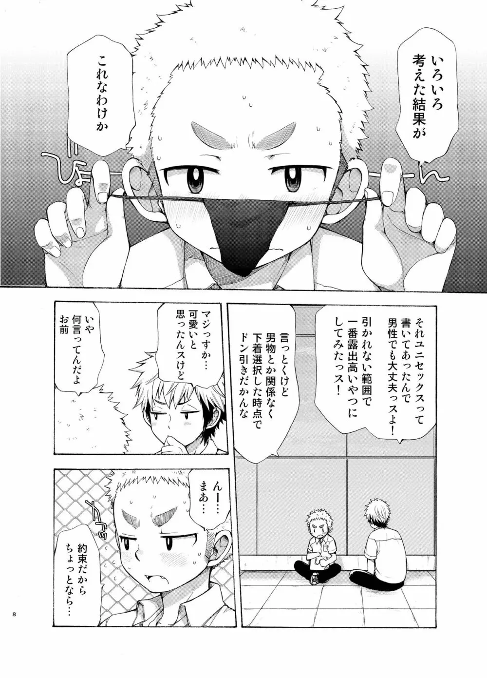 誘惑に弱い俺の先輩 Page.8