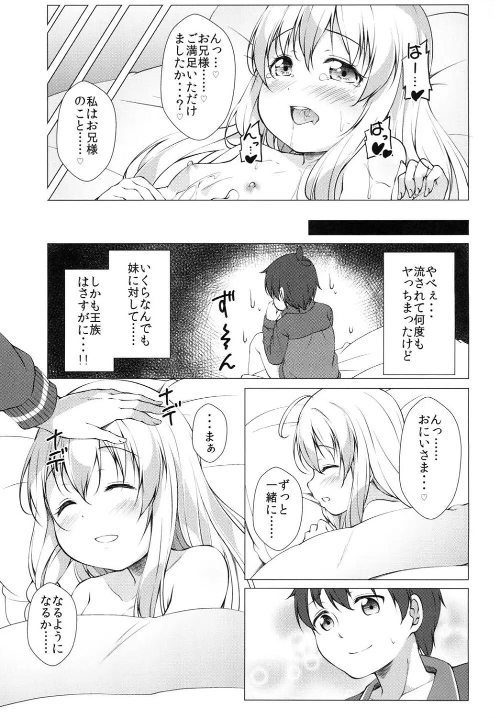 この素晴らしい王女様はお兄様が大好き!! Page.21