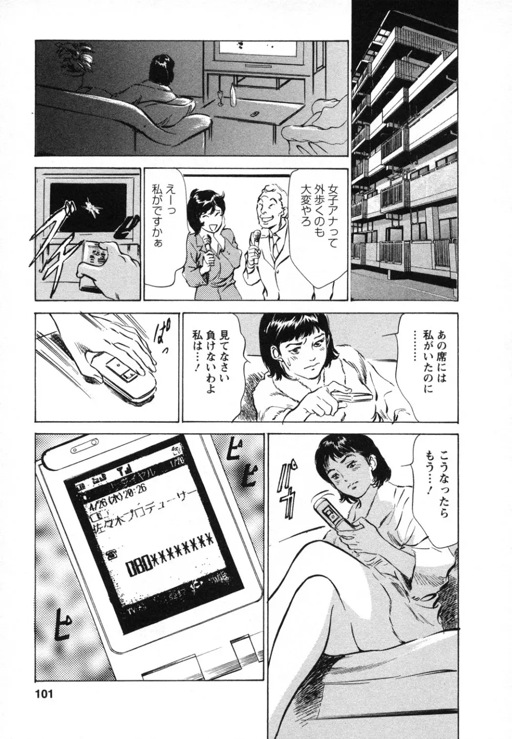 女子アナ七瀬 第1巻 Page.102