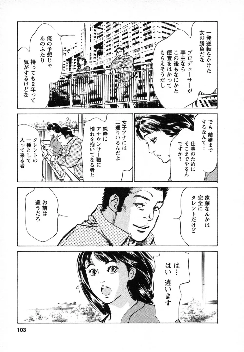 女子アナ七瀬 第1巻 Page.104