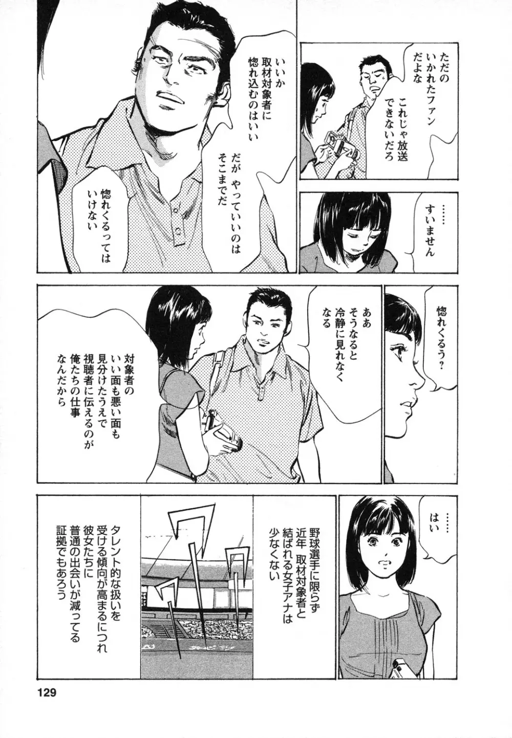 女子アナ七瀬 第1巻 Page.130