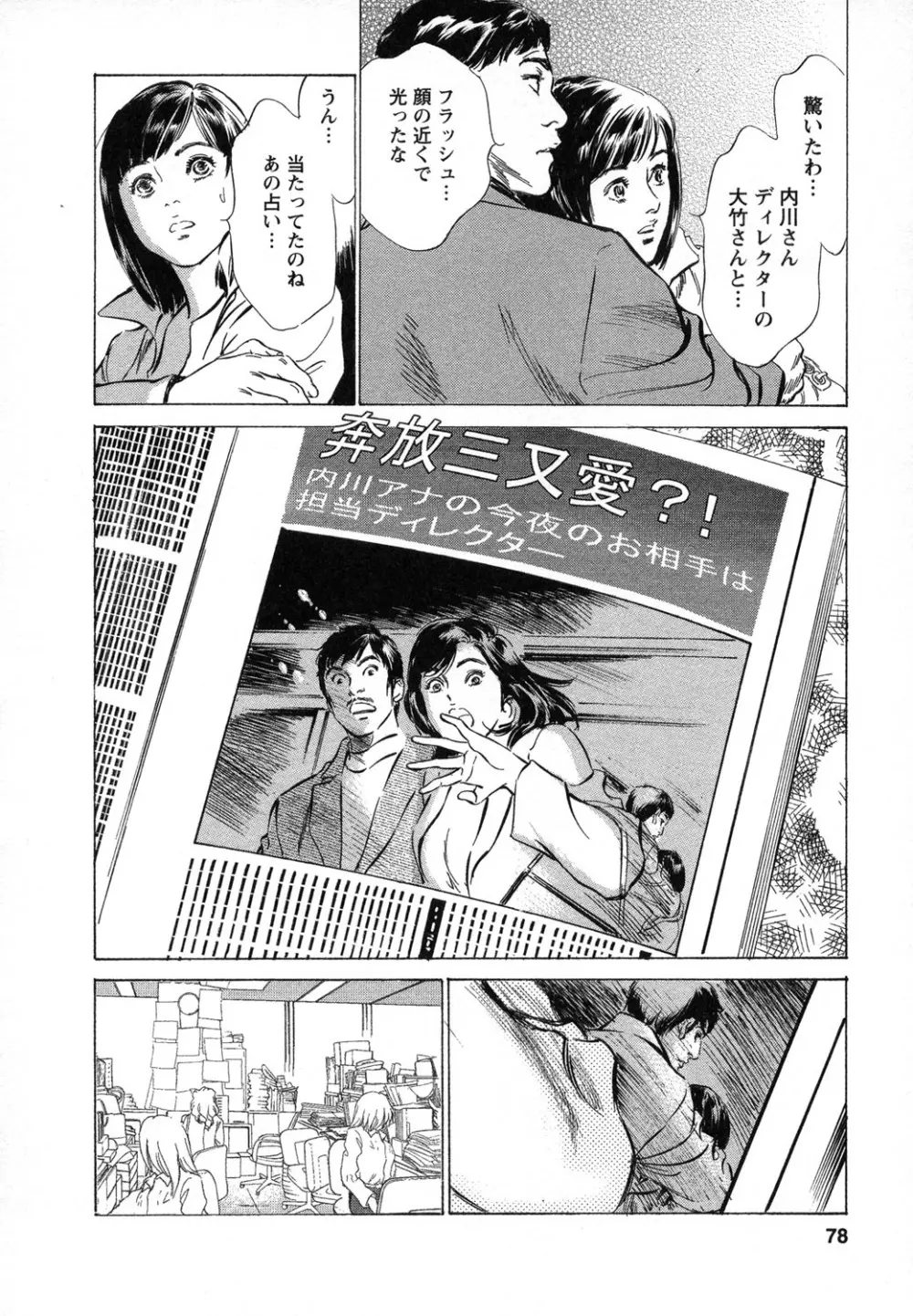 女子アナ七瀬 第1巻 Page.79