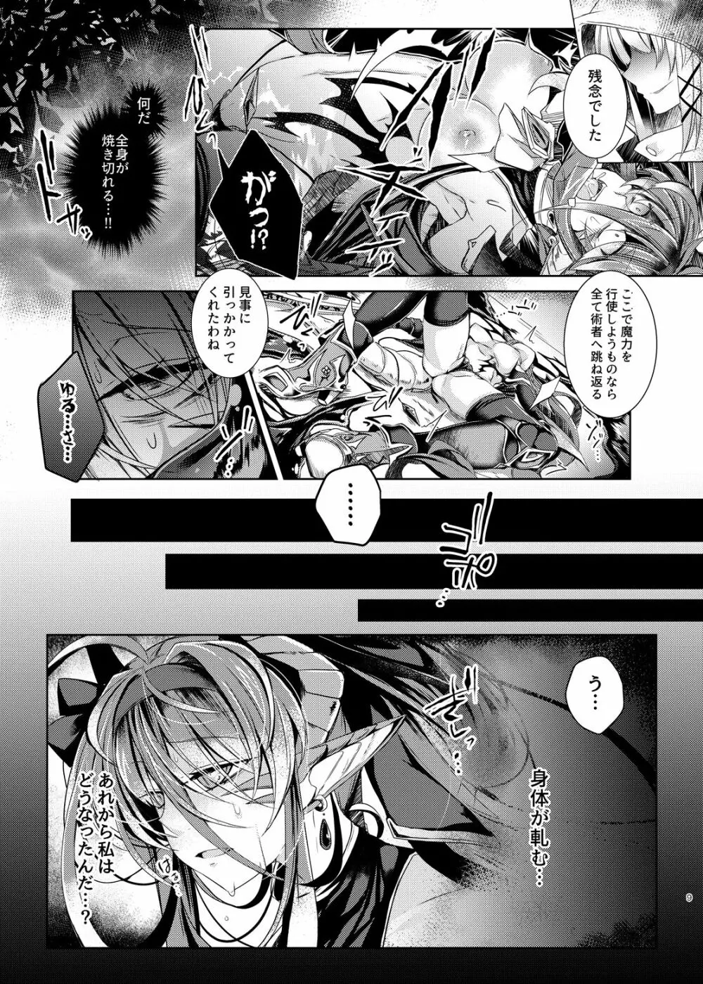 堕落龍姫ゼラニティア Page.8