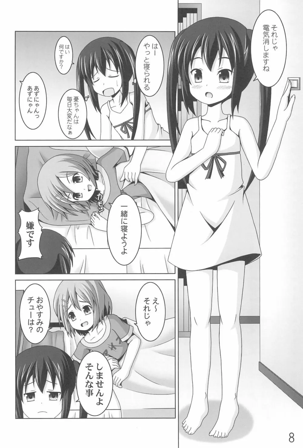 あずにゃんの大変なお世話係り Page.8