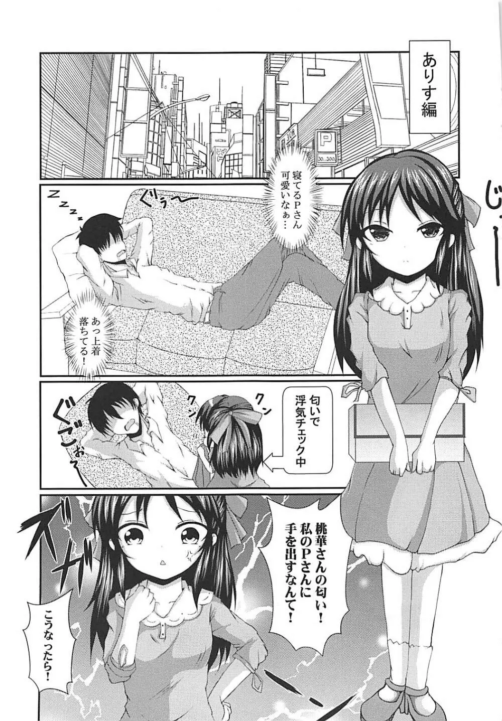 ありすと桃華とPさんと!! Page.8