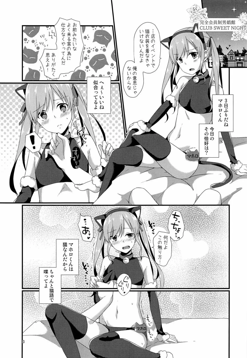 CLUB SWEET NIGHT ツンデレキャット編 Page.2