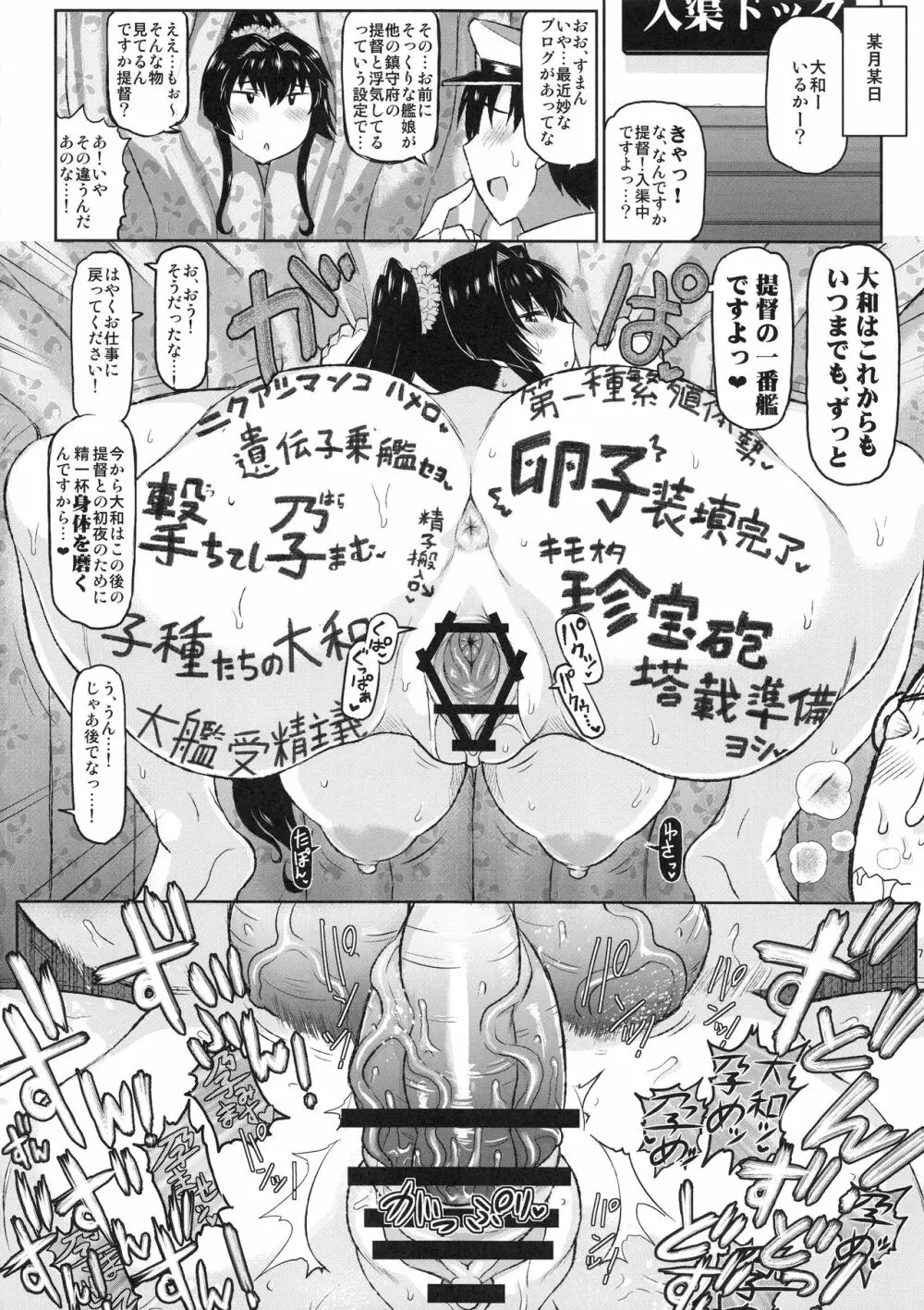 艦娘受精作戦報告書 純真むちむち爆乳艦娘達が他所の鎮守府のキモオタ提督と生殖演習！白いオタマジャクシで托卵されちゃう本まとめ。 Page.71