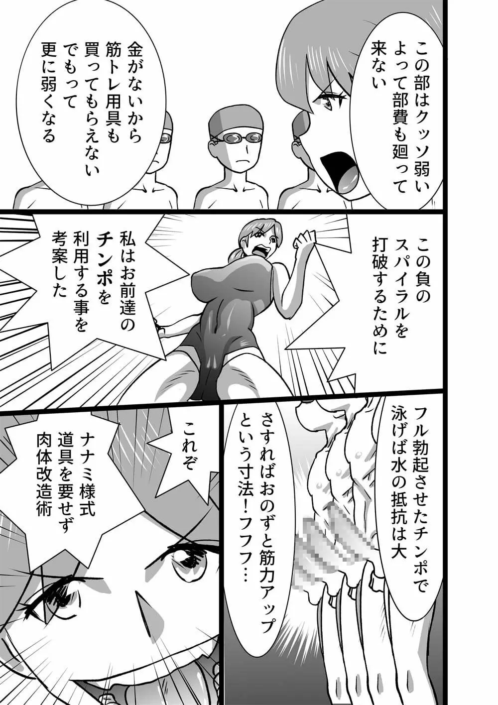 GO!GO!水泳部 -go go Swimming club- Page.3