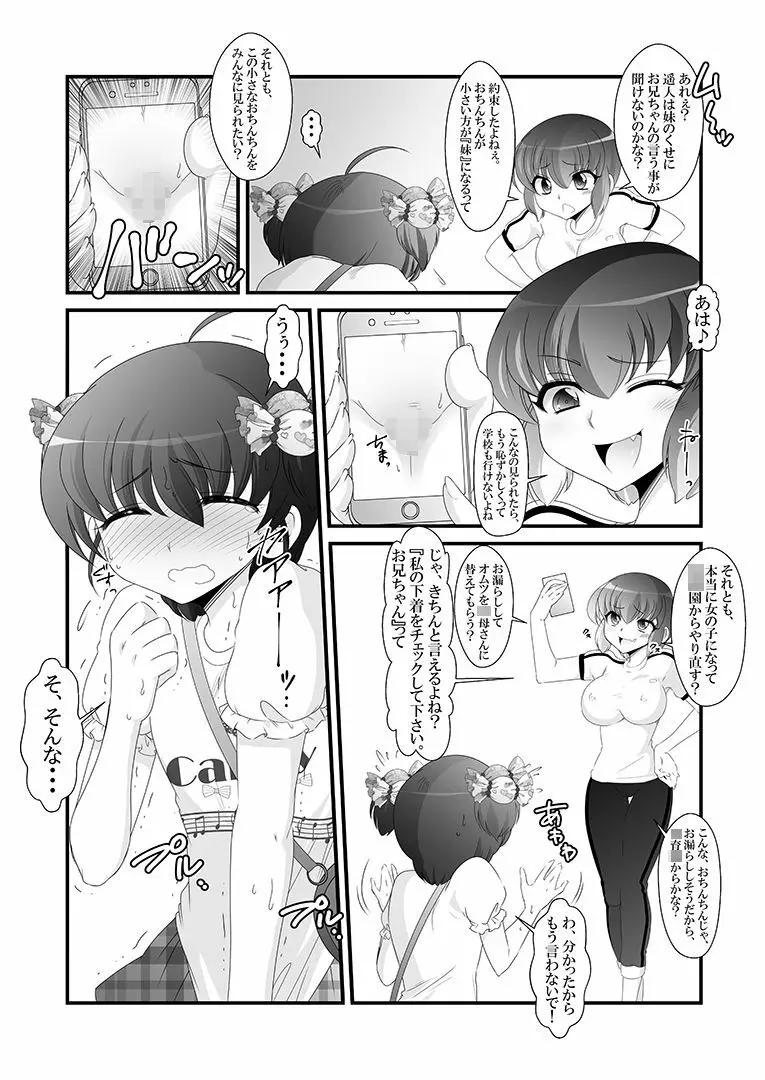 ふたなり妹と比べっこ! Page.7