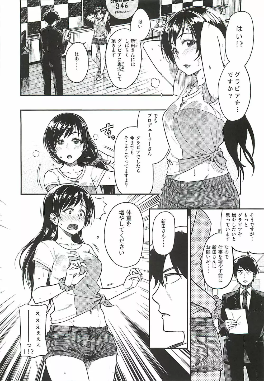 新田さん体重を増やしてください。 Page.3