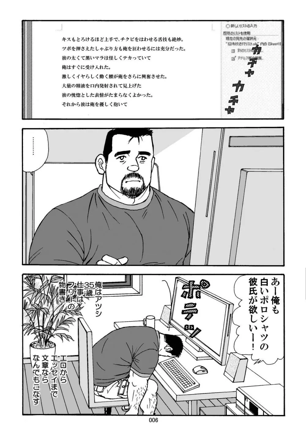 白いポロシャツとオヤジ Page.7