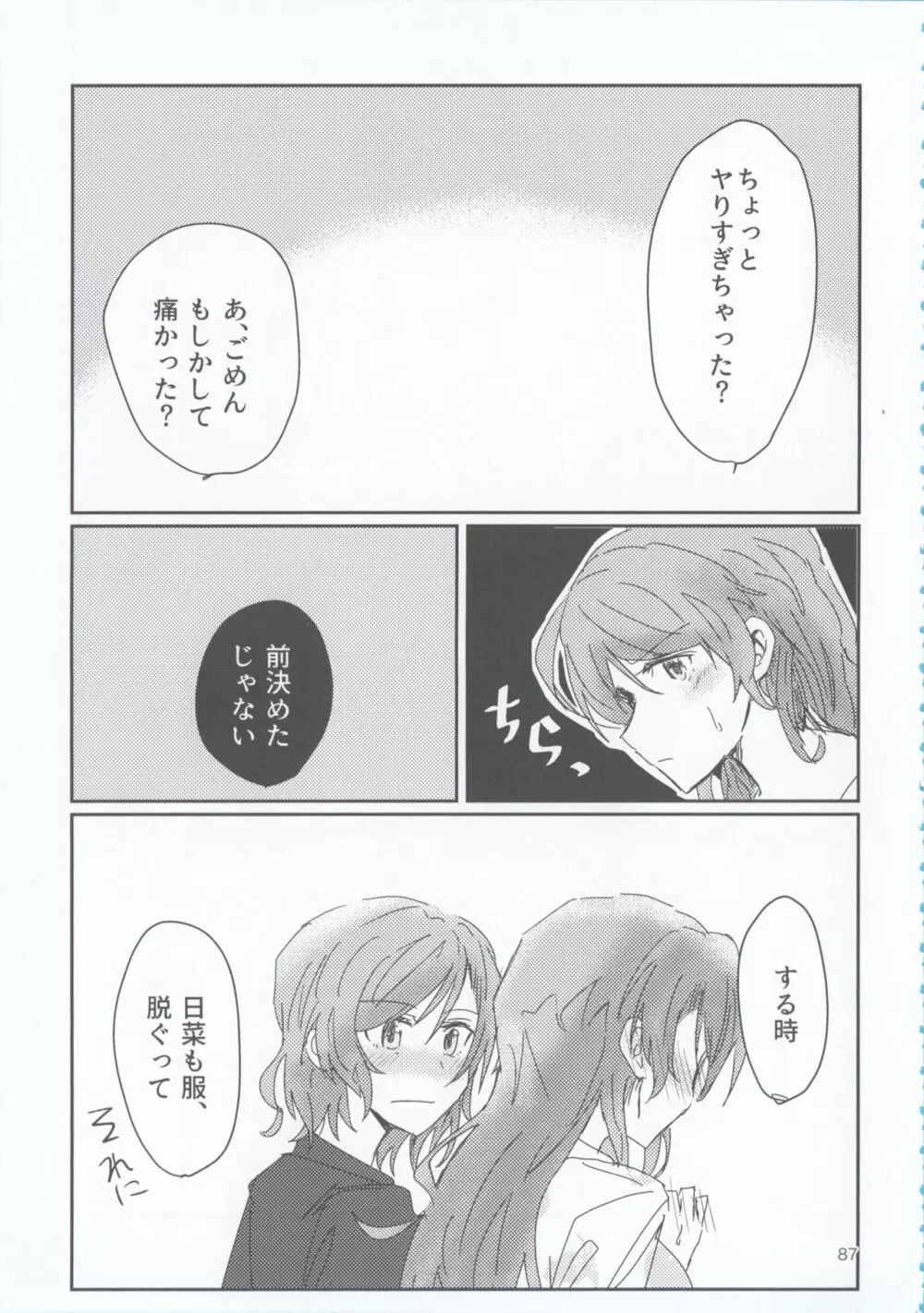 氷川姉妹18禁合同「夜まで待てない」 Page.87