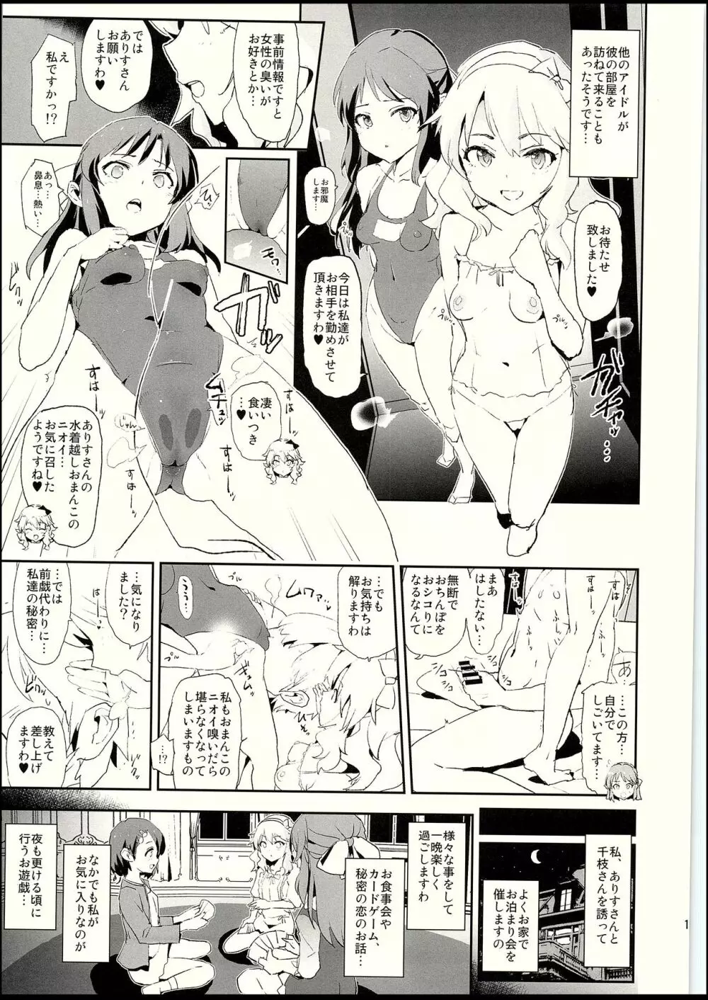 鷺沢文香と催眠ドスケベ新田美波の弟 Page.10