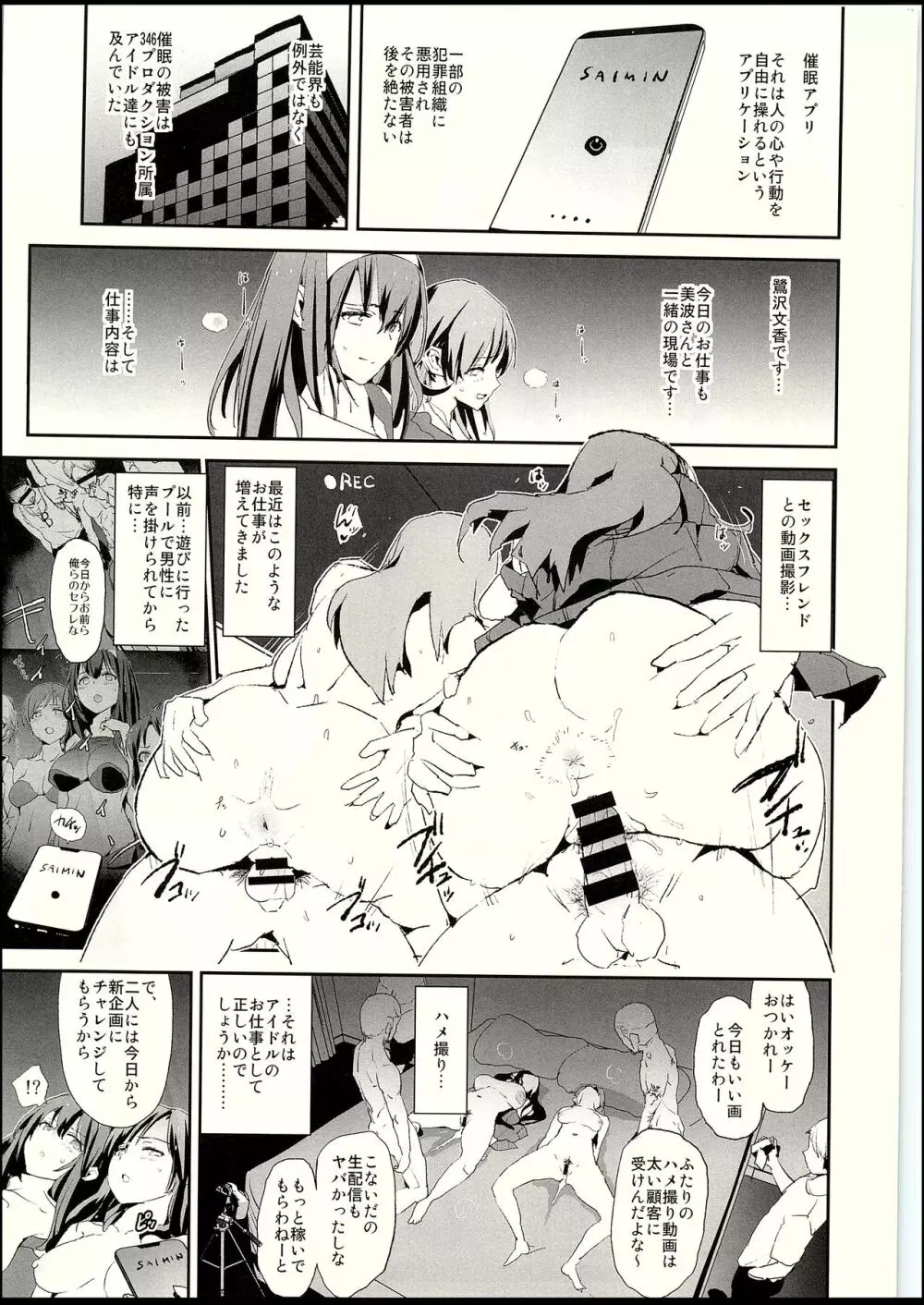 鷺沢文香と催眠ドスケベ新田美波の弟 Page.2