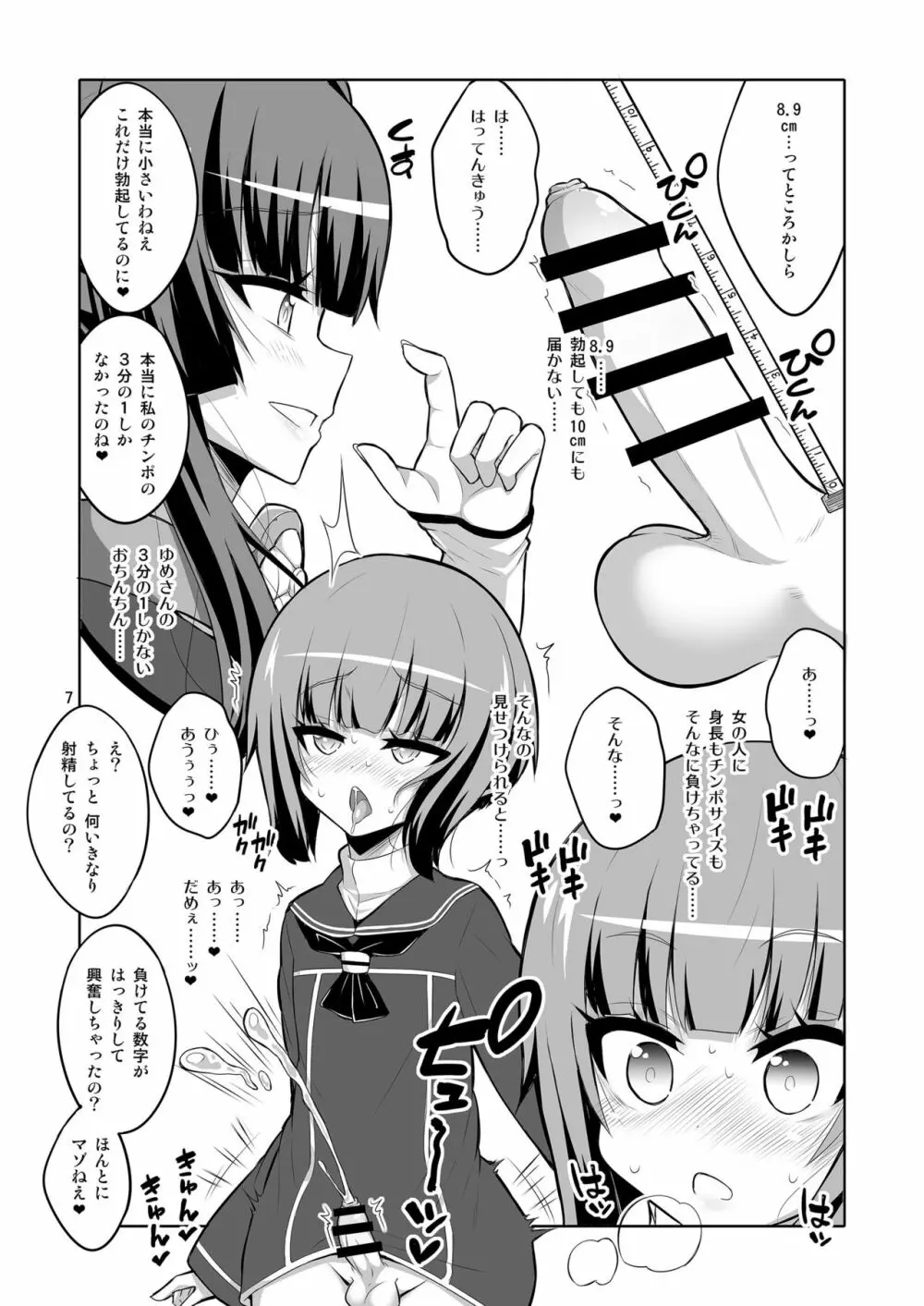 ふたなりお姉さん×男の娘 コスプレイヤー♥メス堕ち調教 改二甲 Page.7