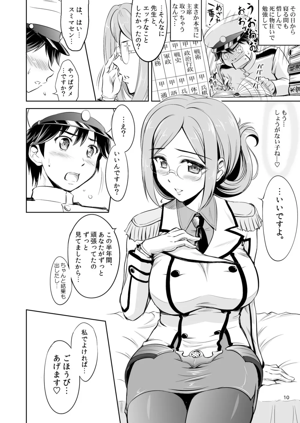 いけない!香取先生 Page.9