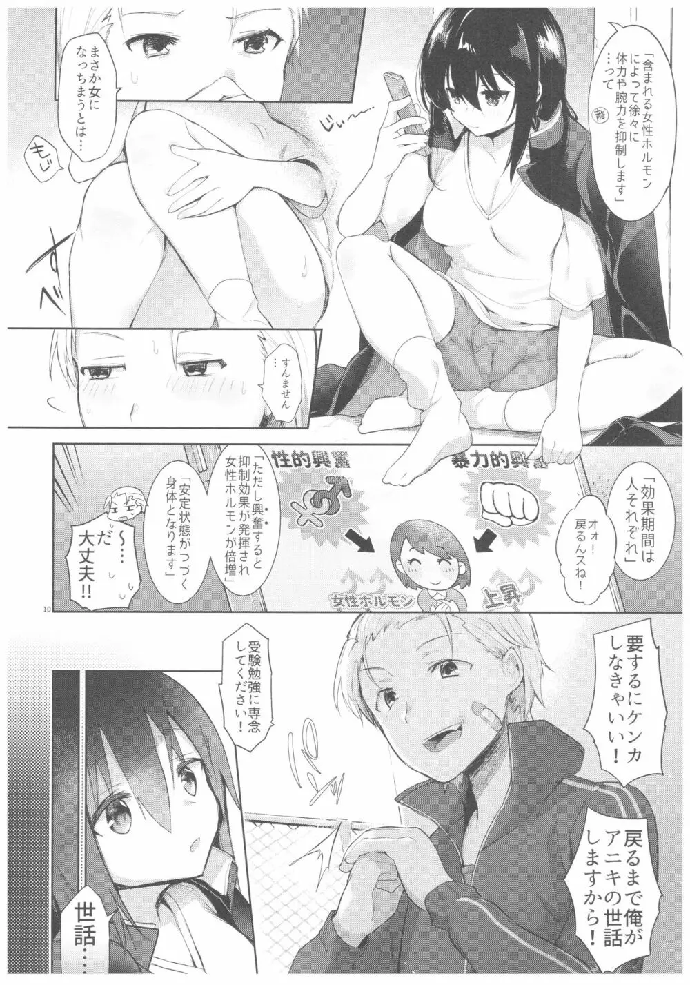 浴衣とレイプとアニキと俺と。 浴衣とレイプ編 Page.9