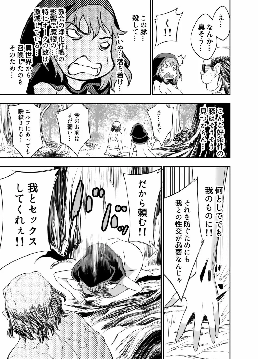 エルフ姦 －オークがエルフとヤりまくるー Page.12