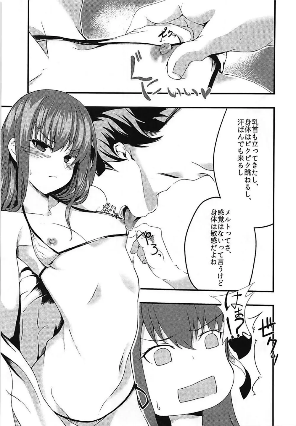 メルトが水着に着替えたら。 Page.14