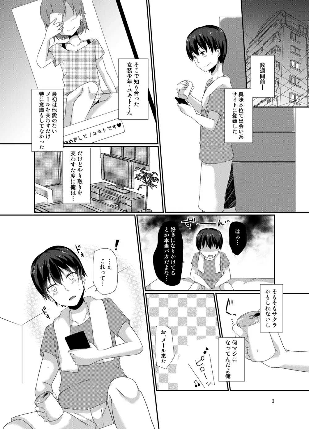 女装少年と×××♥ Page.2