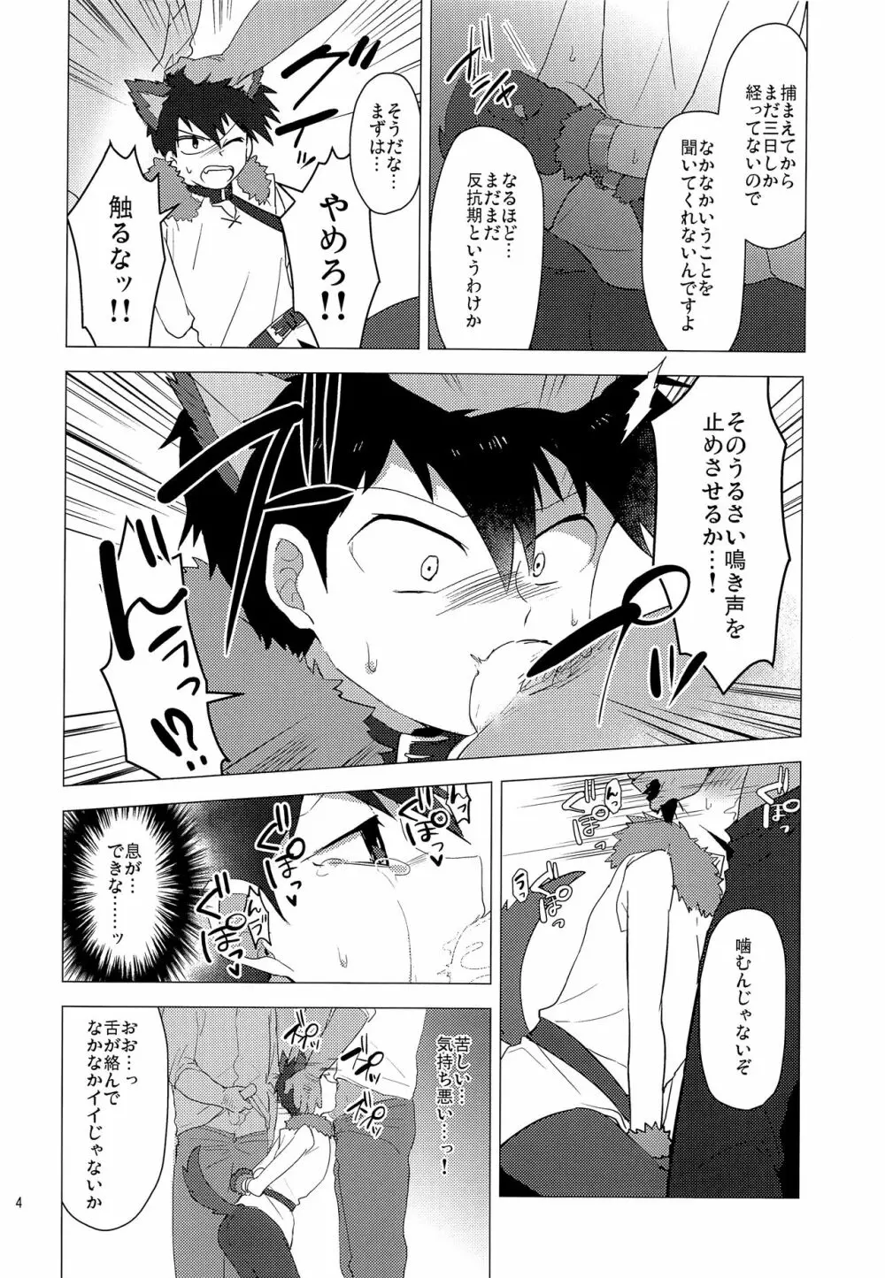 おおかみりつのただしいしつけかた Page.3