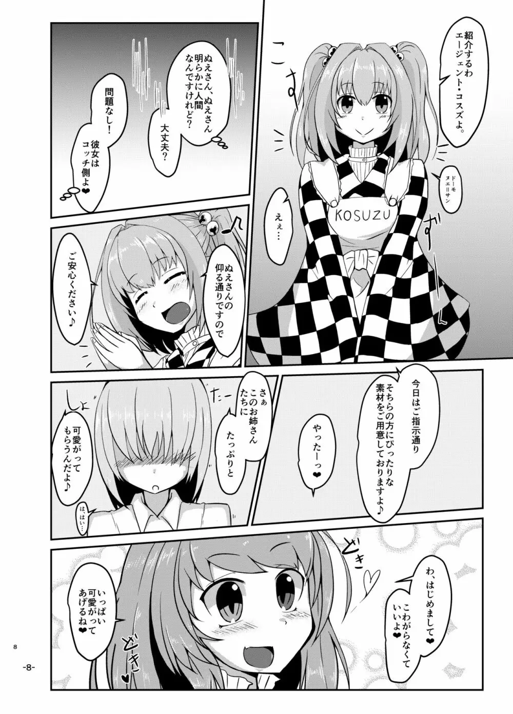 キミのすべては私の手の中 Page.8