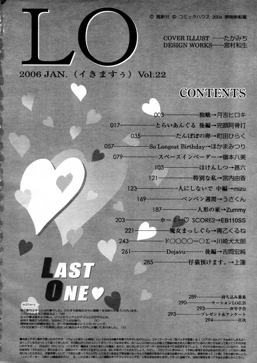 COMIC LO 2006年1月号 Vol.22 Page.294