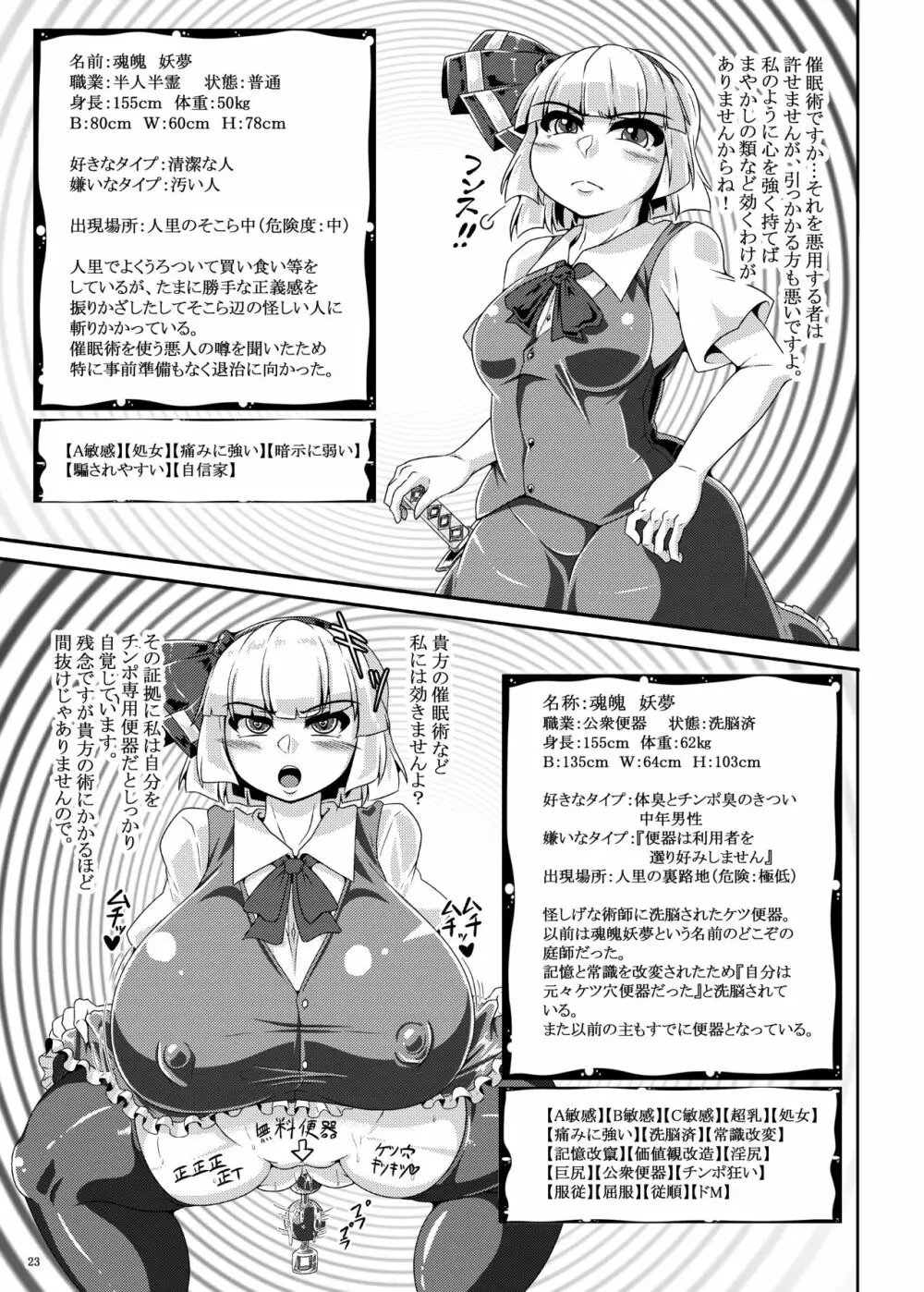 催眠?洗脳?出来るものならやってみなさいよ!あふたぁ Page.23
