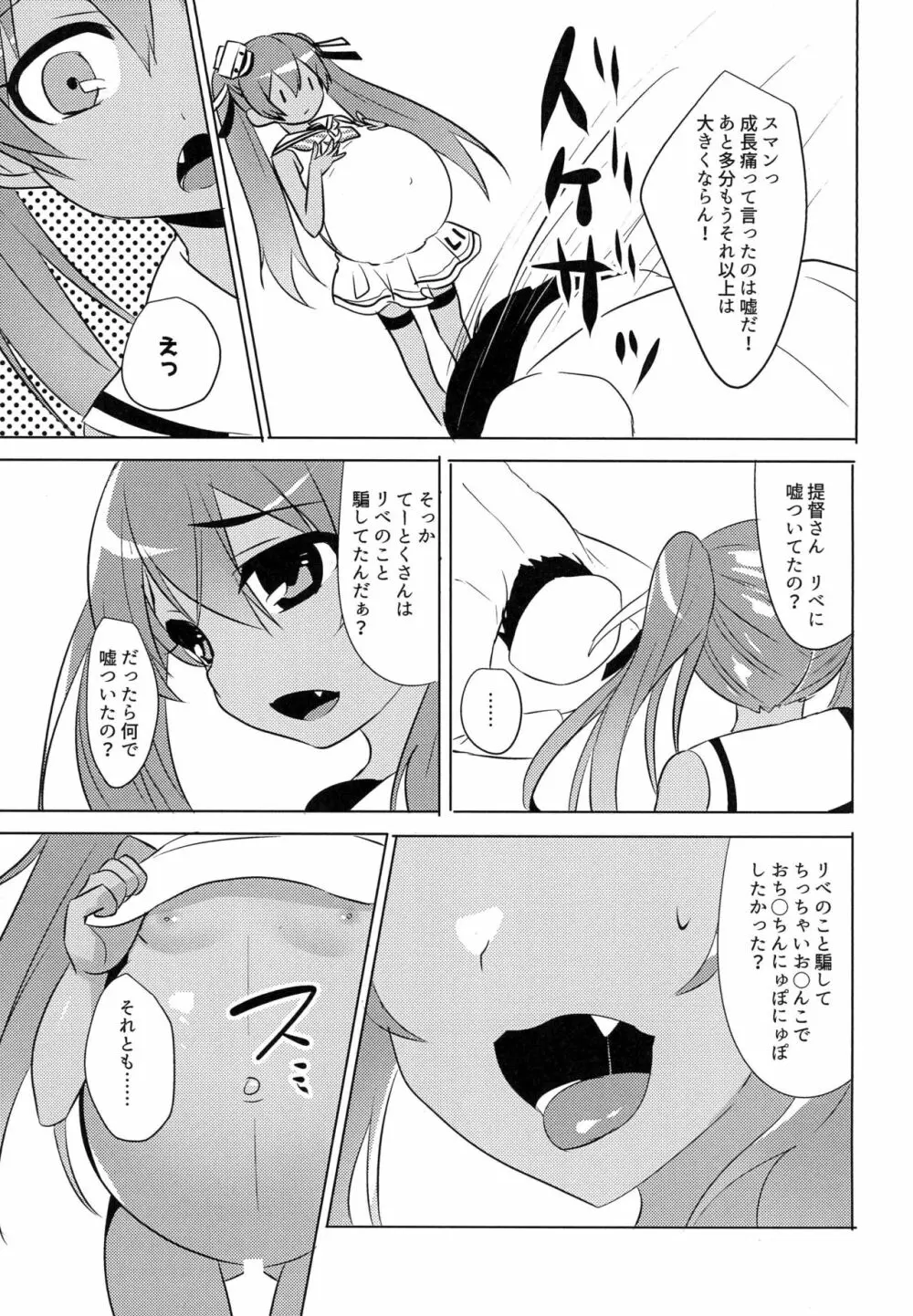 リベッチオをボテらせたい!! Page.11