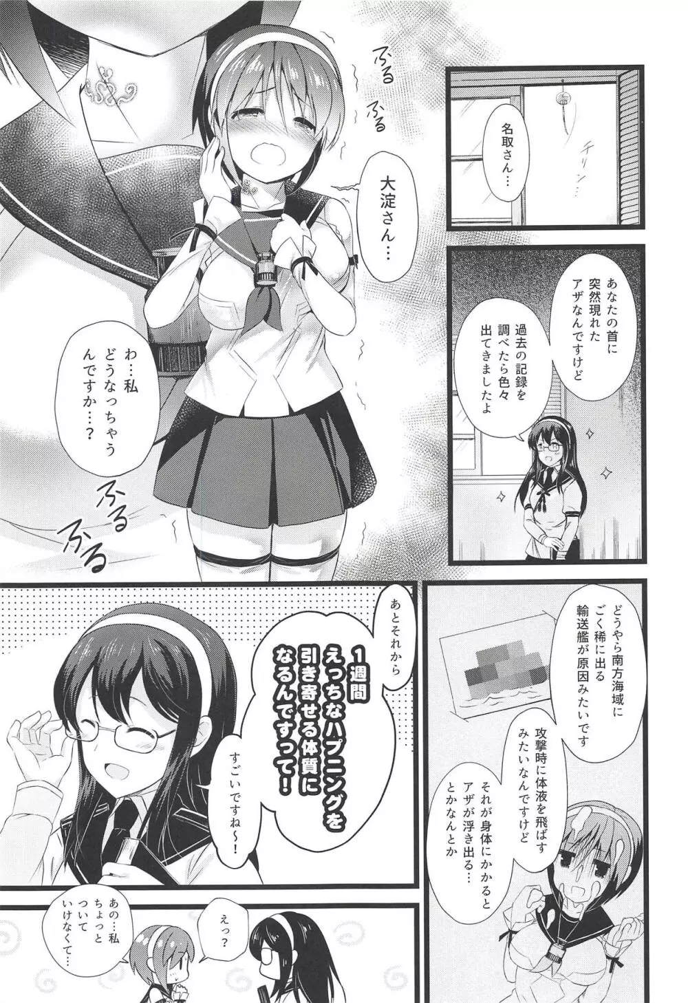 名取えっちなハプニングってど…どうしよう!? Page.2