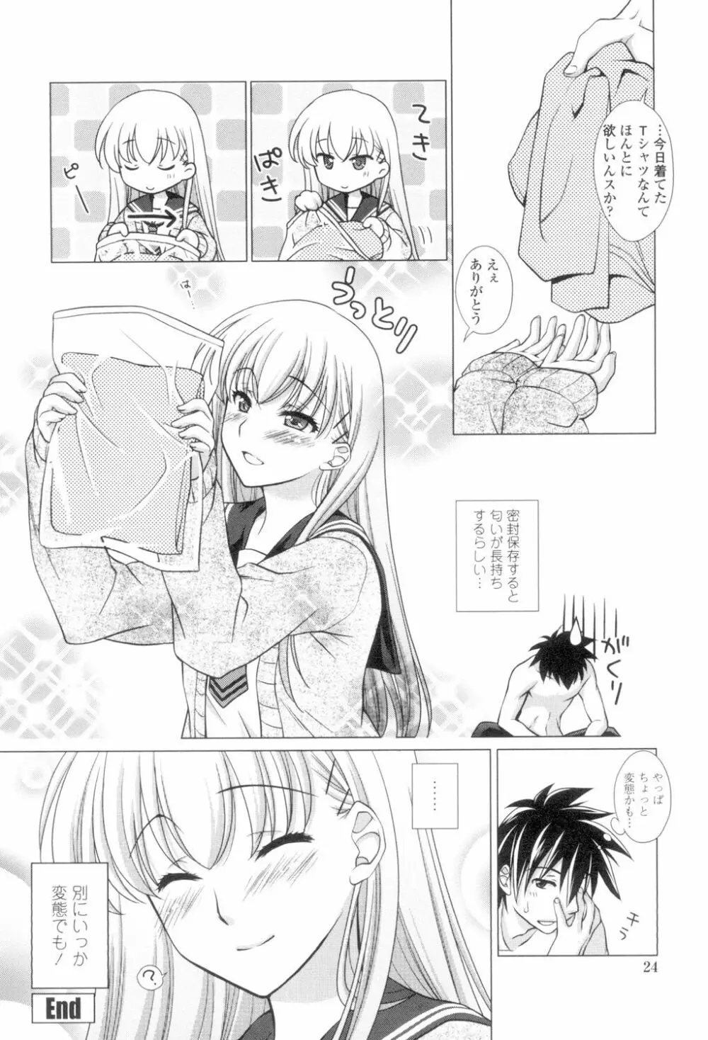 清楚で淫らな彼女 Page.27