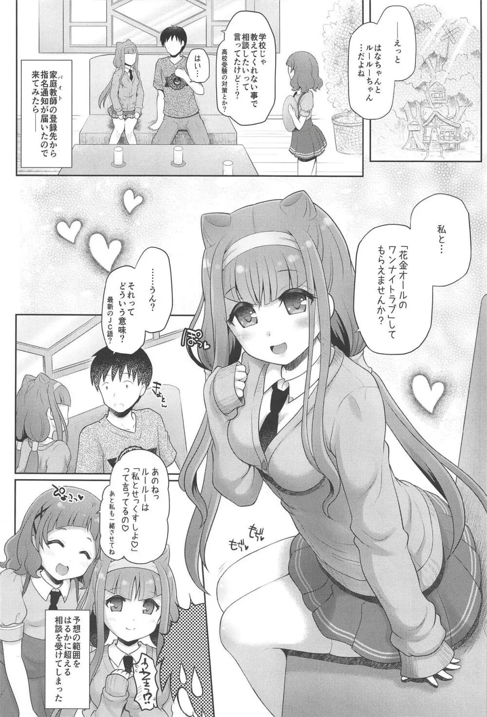 はなとルールーのヒミツの体験 Page.3