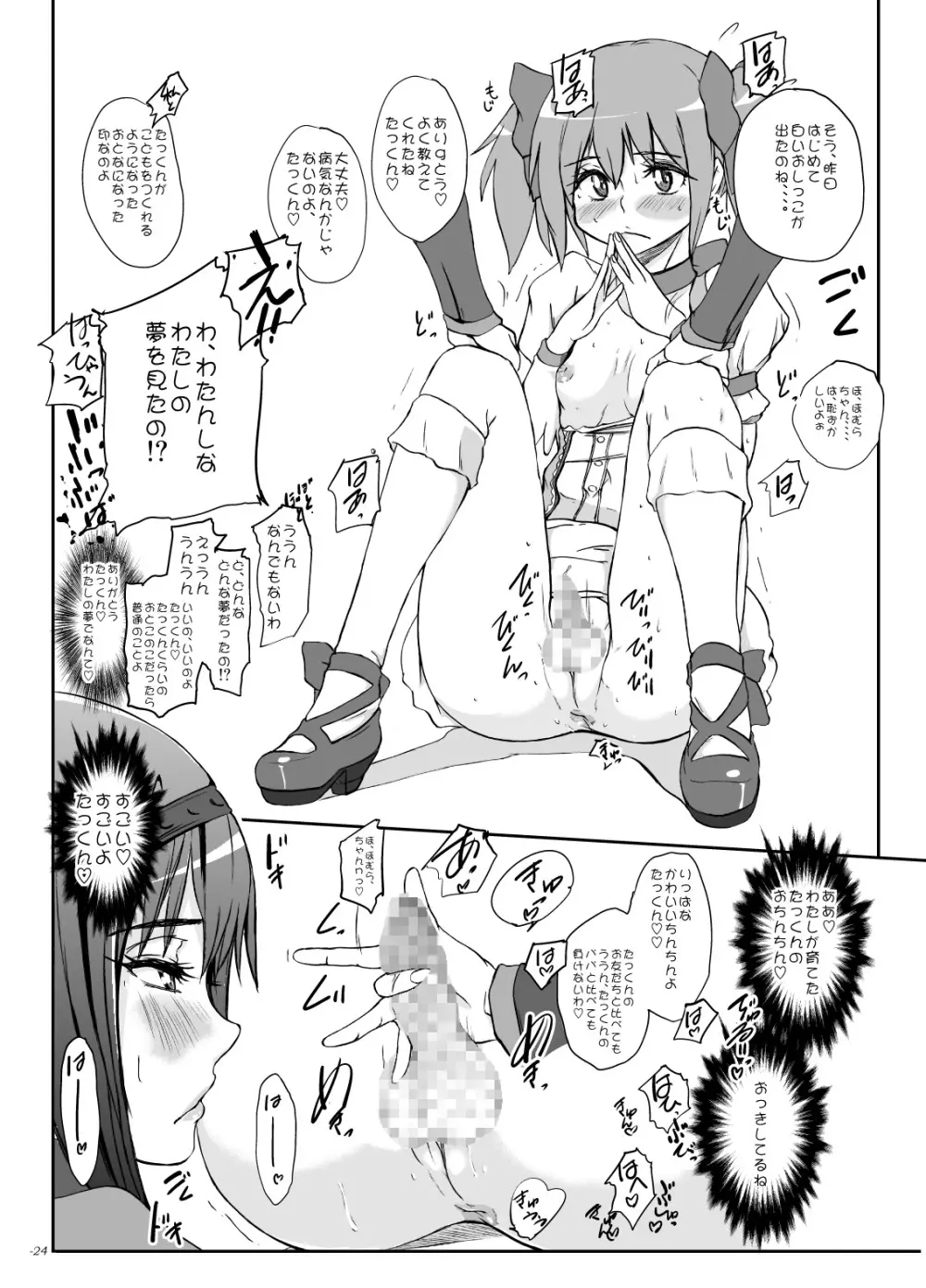 ところでこのチョコ、あれをイメージするわよね… Page.23