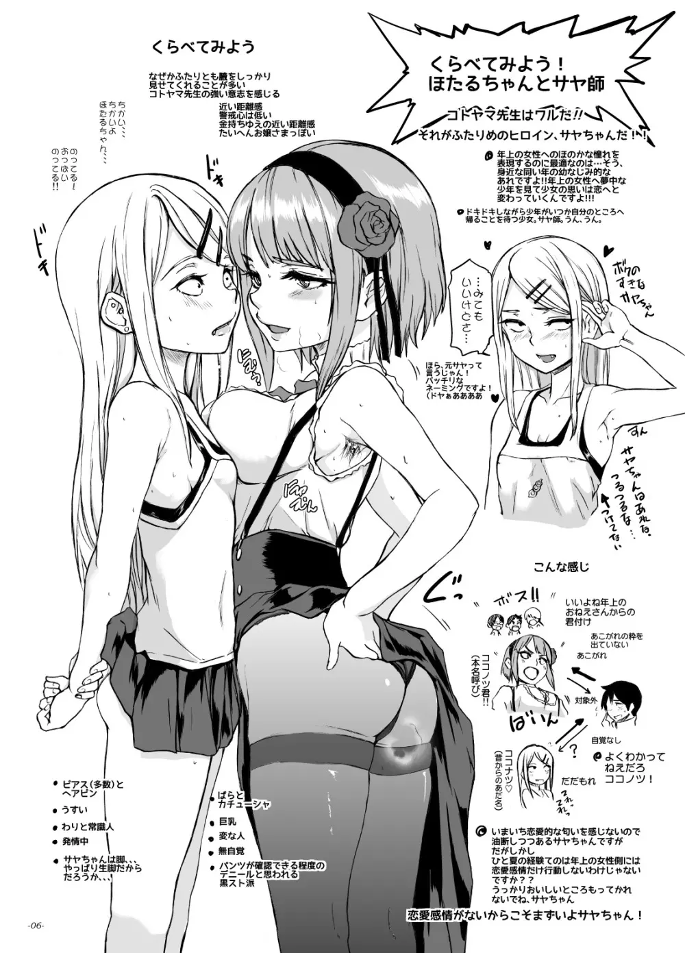 ところでこのチョコ、あれをイメージするわよね… Page.5