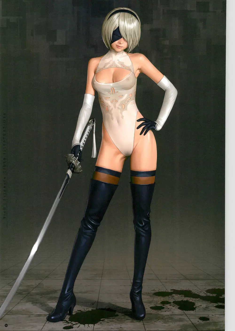 SENSUAL Vol.14 NieR：Automata GIRLS ILLUSTRATIONS 1 Page.12