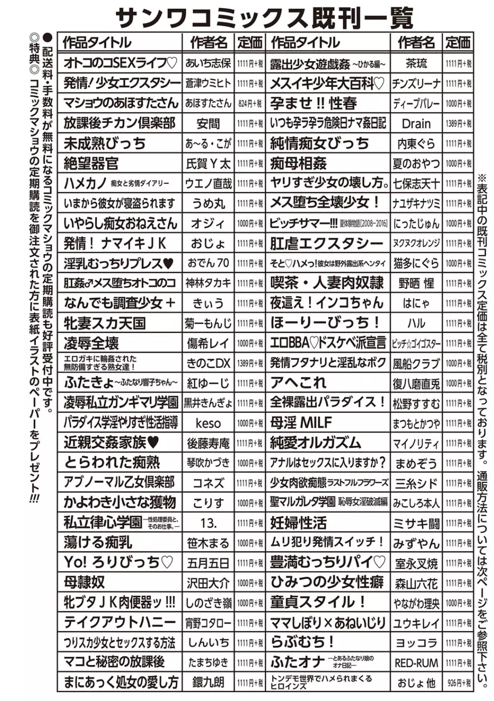 コミック・マショウ 2019年1月号 Page.251