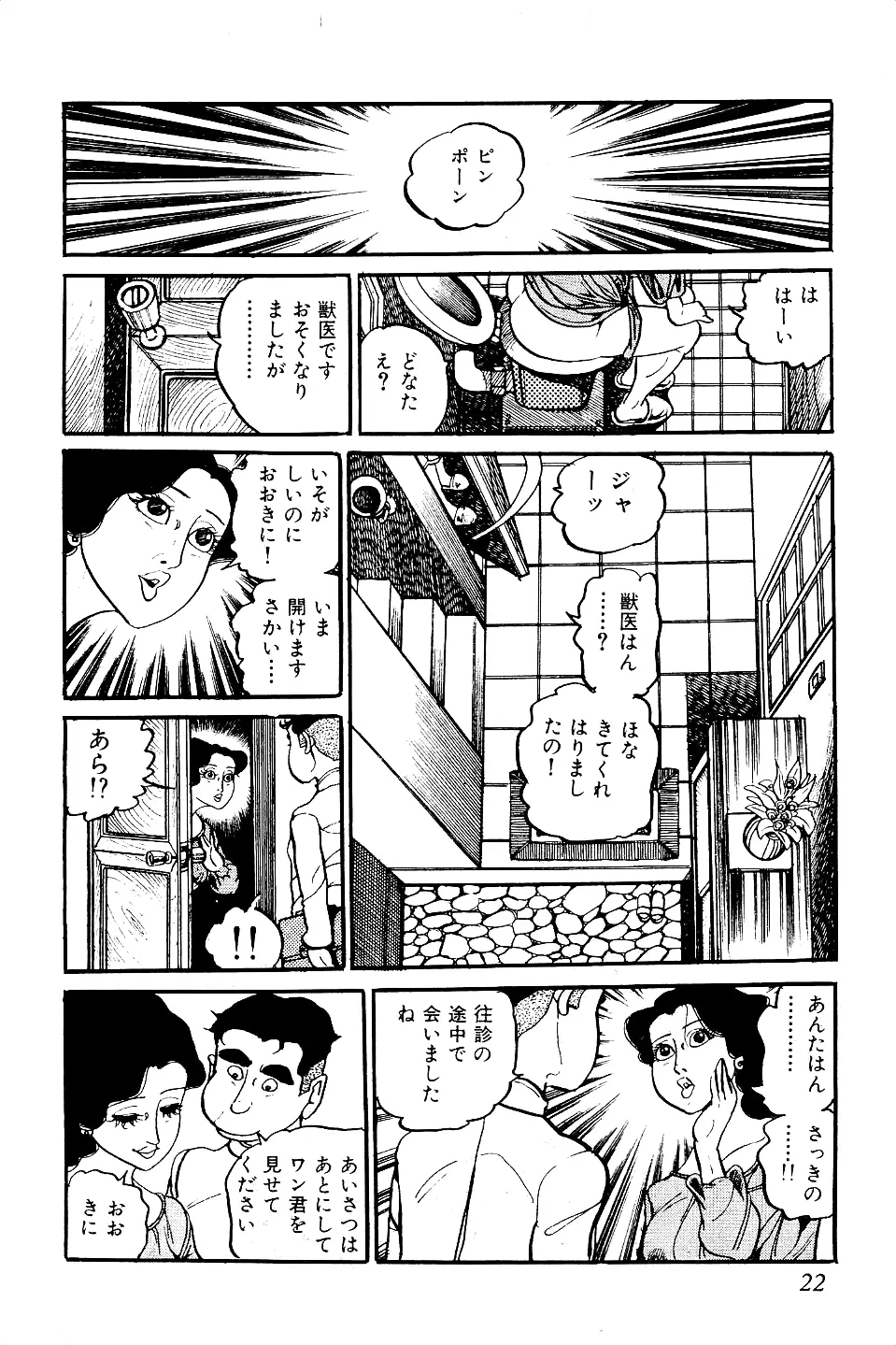 好色 ペット先生 Page.23