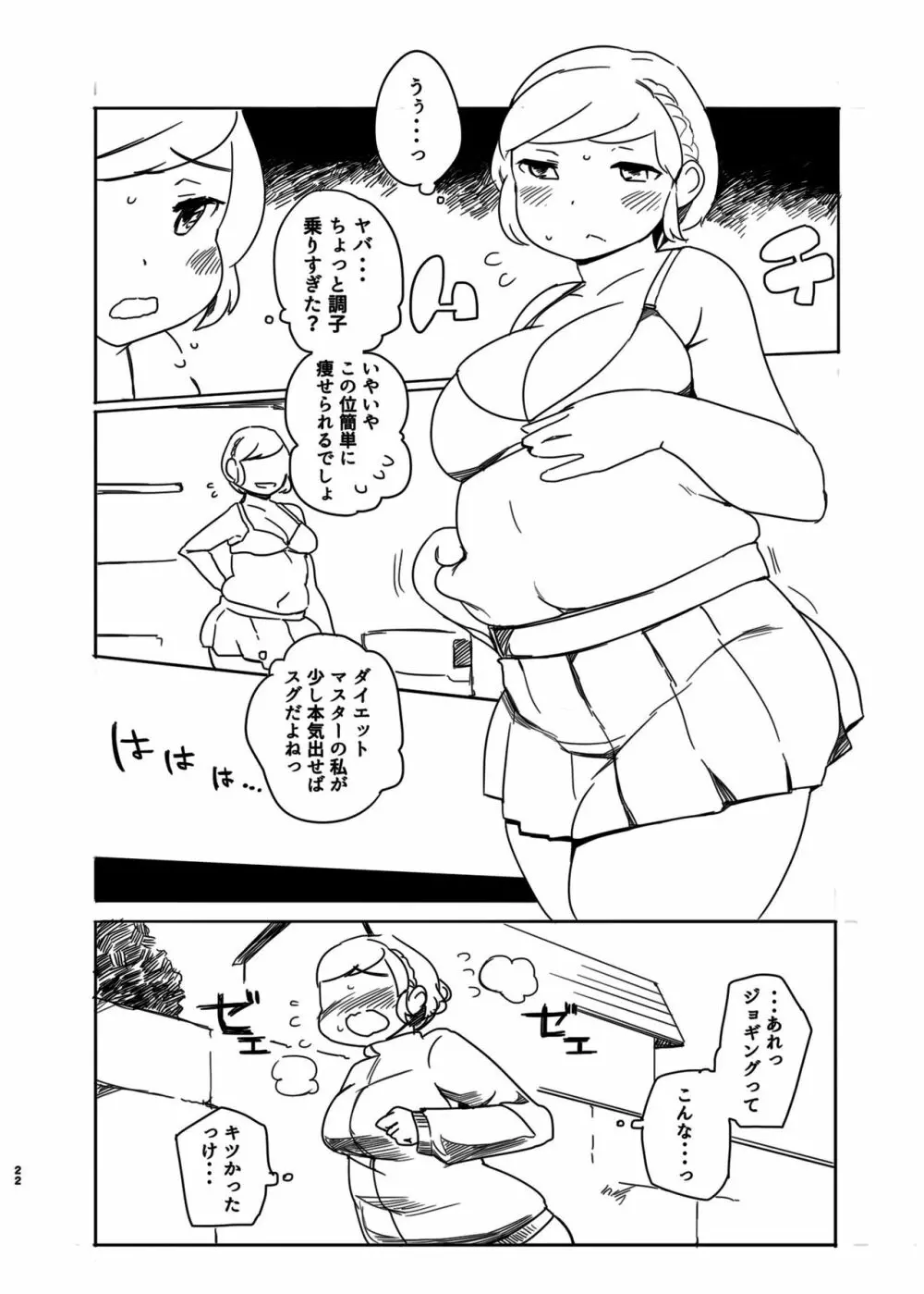 ダイエットはおやつのあとで Page.21