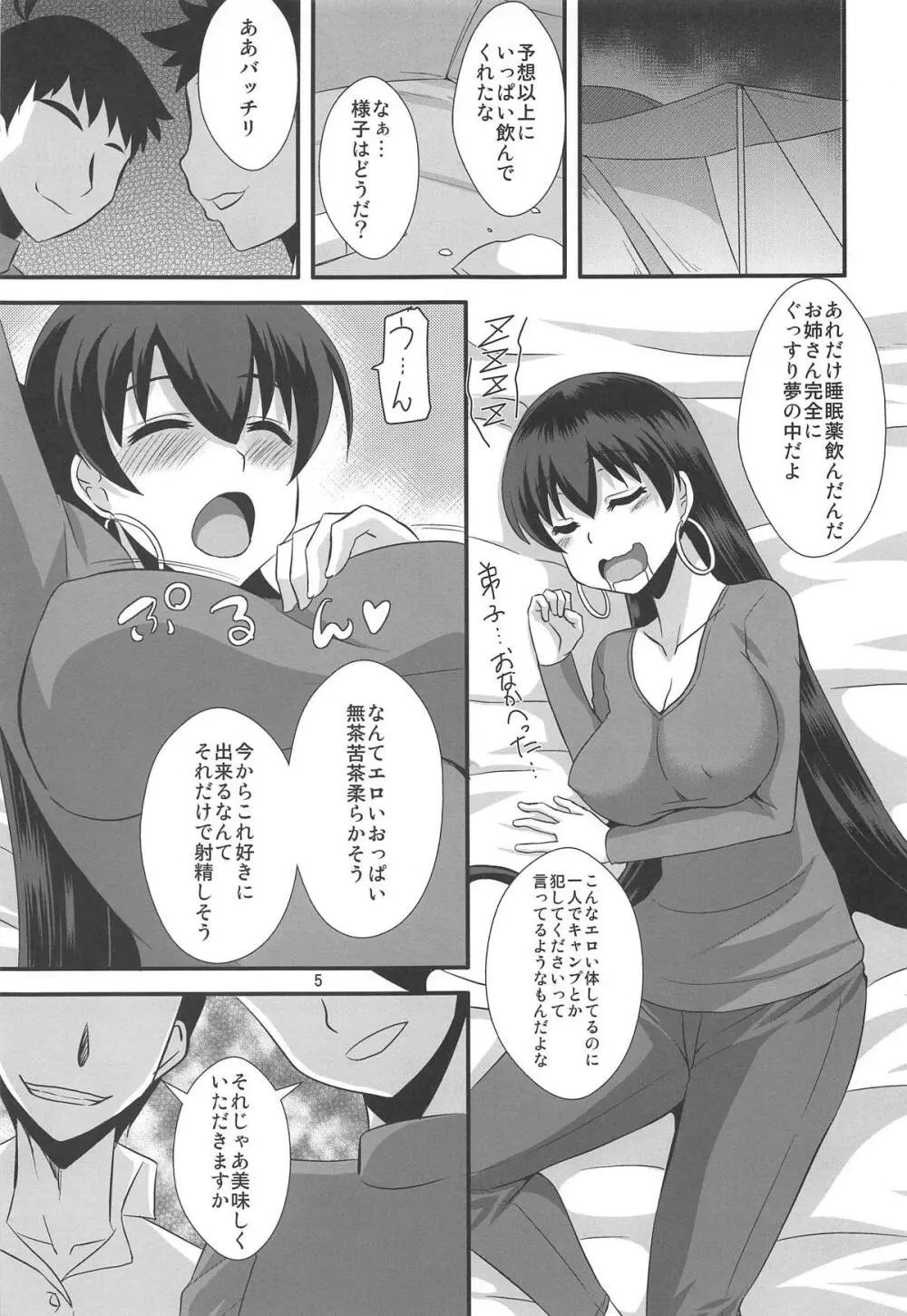 三蔵ちゃんとサバキャン Page.4