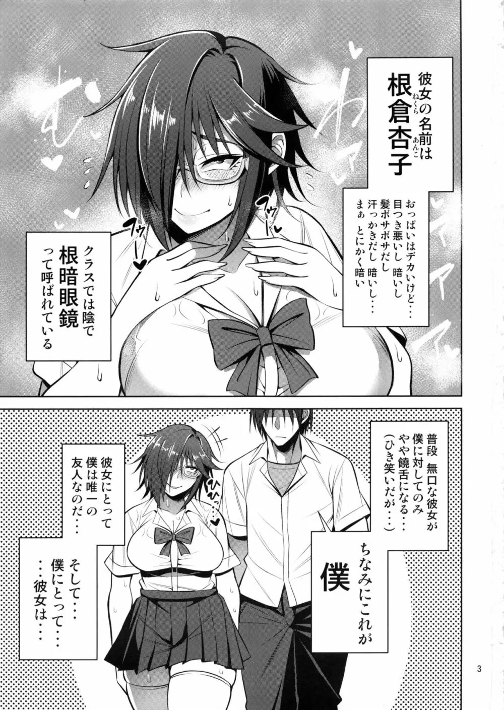 根暗眼鏡♀の本 Page.2