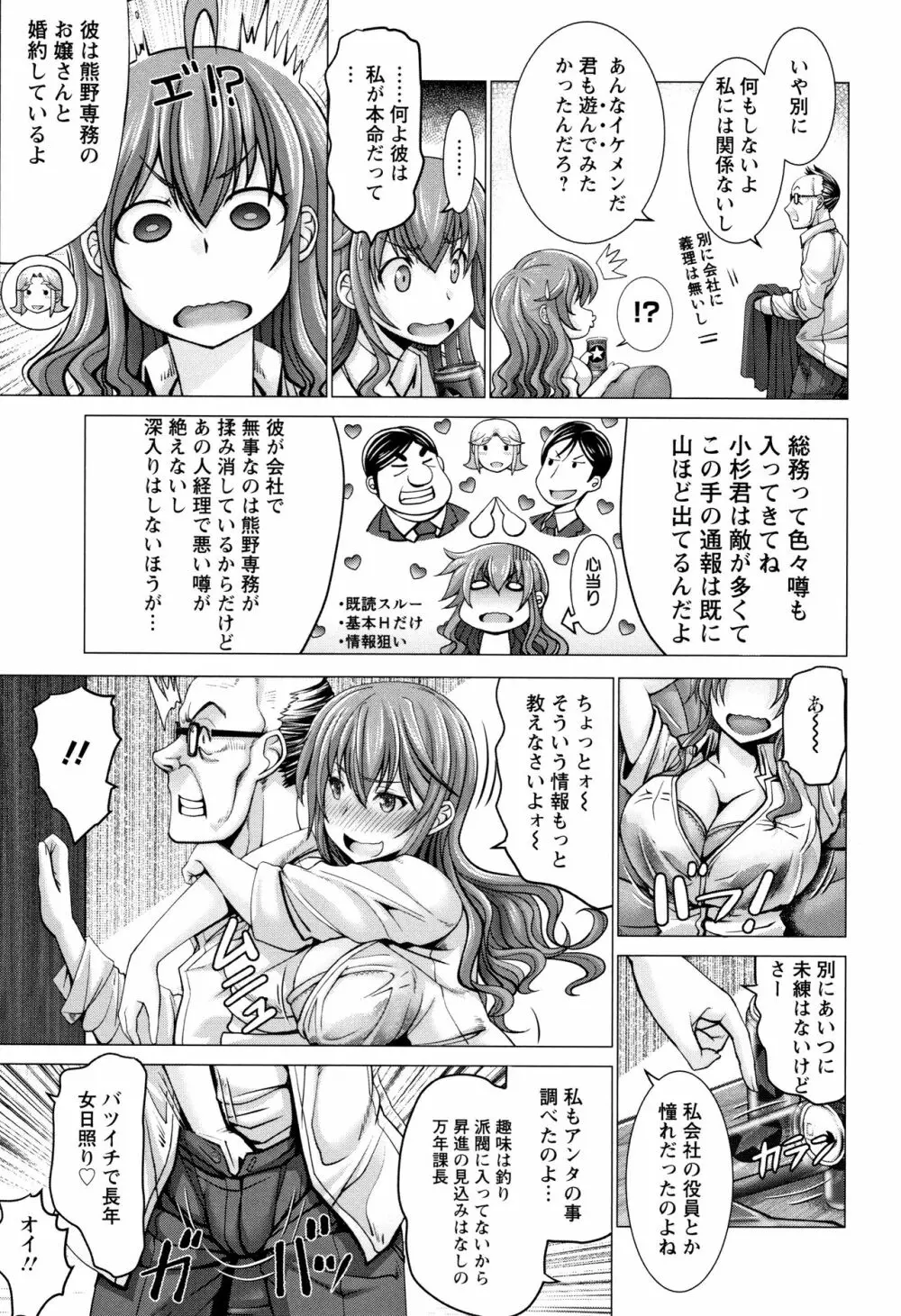 チ×ポに勝てない女たち Page.81